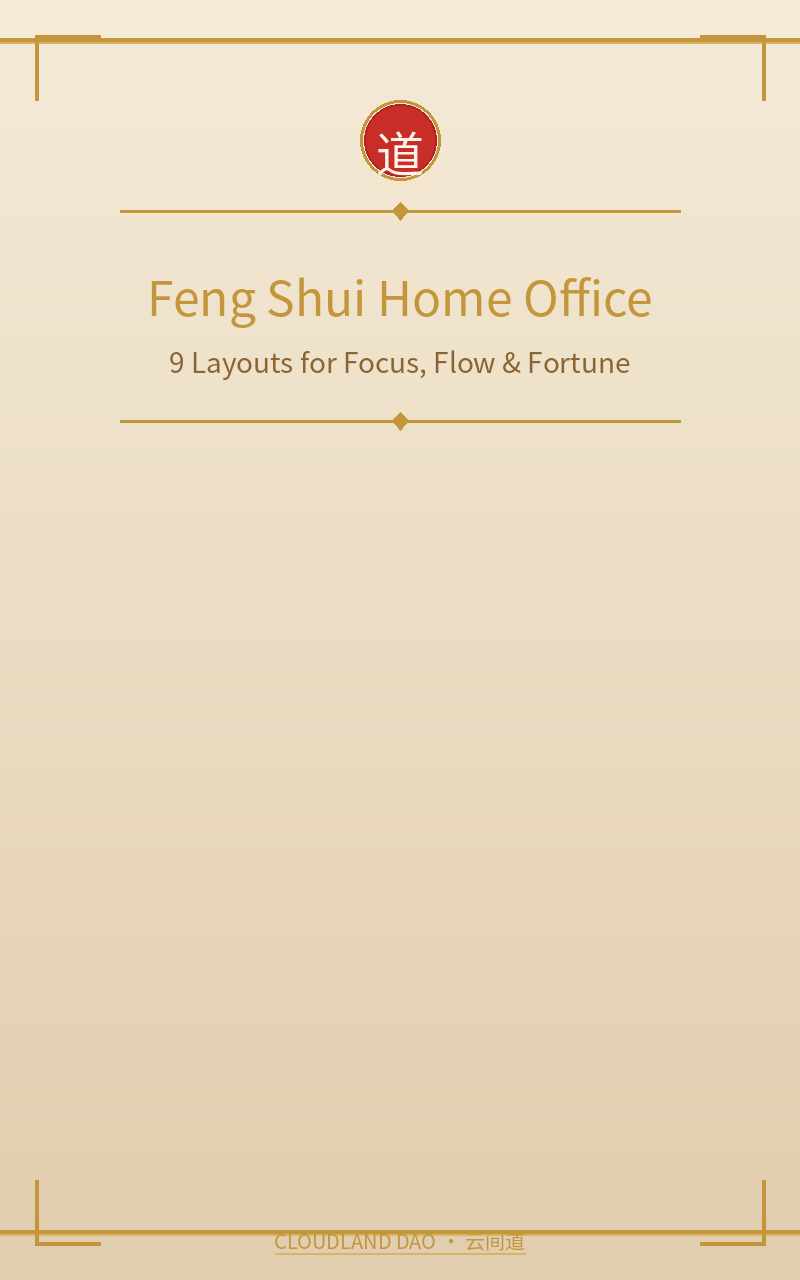 Feng Shui Home Office